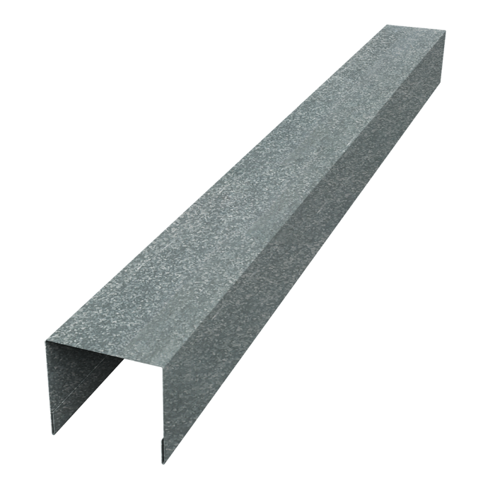 Стойка боковая крепежная для забора жалюзи Palermo 0,55 Zn (2м)