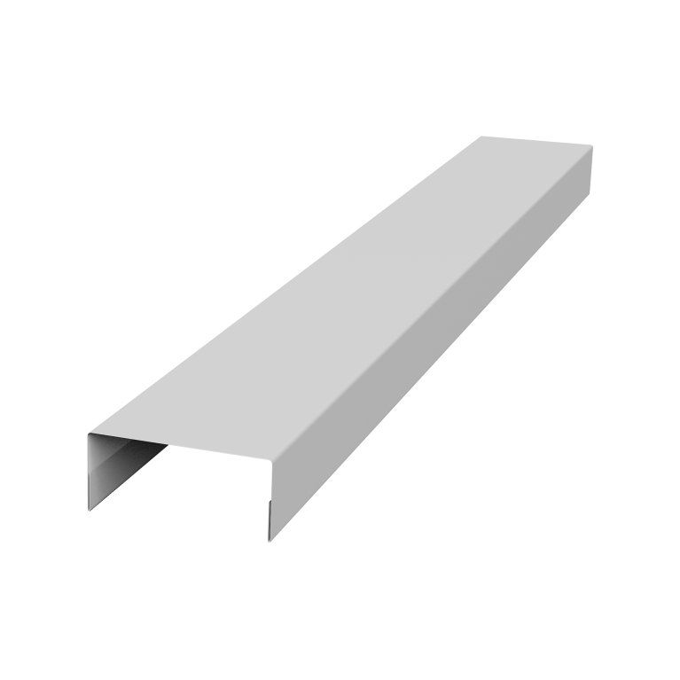 Крышка 30х15 жалюзи Texas 0,45 Drap TX RAL 7047 телегрей 4 (3м)