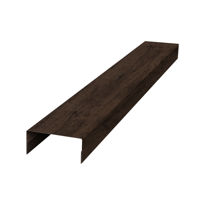 Крышка 30х15 жалюзи Texas 0,45 Print-Double Premium Antique Wood (2,5м)