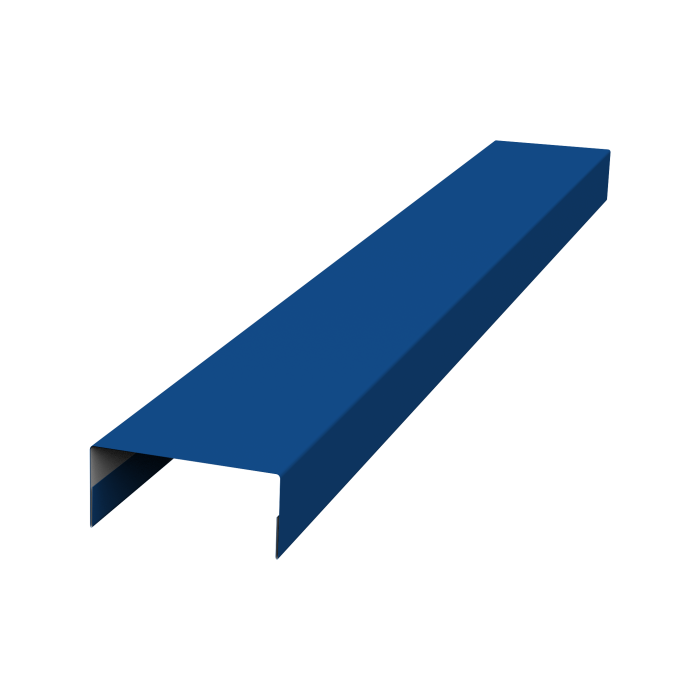 Крышка 30х20 жалюзи Texas 0,45 PE RAL 5005 сигнальный синий (2м)