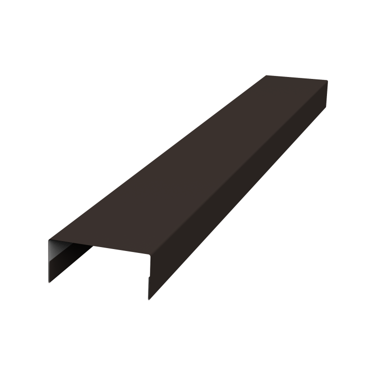 Крышка 30х20 жалюзи Texas 0,5 PurPro RR 32 темно-коричневый (2м)