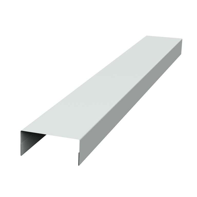 Крышка 45х20 жалюзи Texas 0,45 PE-Double RAL 9003 сигнальный белый (2,5м)