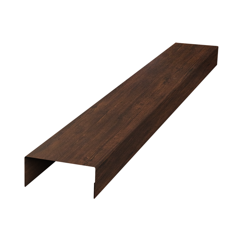 Крышка 45х20 жалюзи Texas 0,45 Print-Double Premium Cherry Wood Dark F (2,5м)