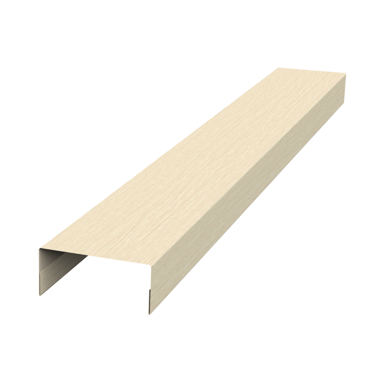 Крышка 45х20 жалюзи Texas 0,45 Print Elite Milky Wood TwinColor (3м)