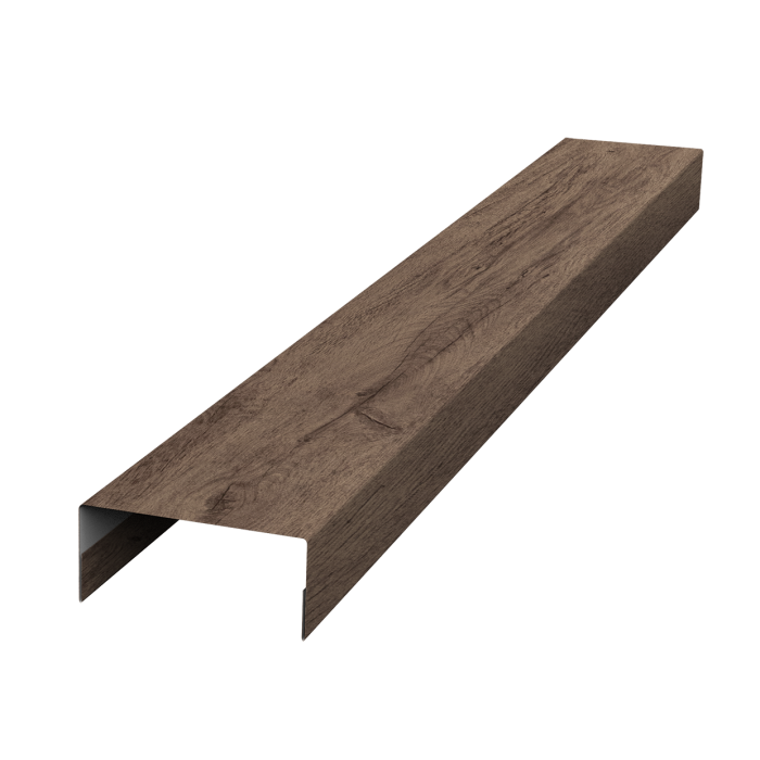 Крышка 45х20 жалюзи Texas 0,45 Print Premium Almond Wood Fresh (2,5м)