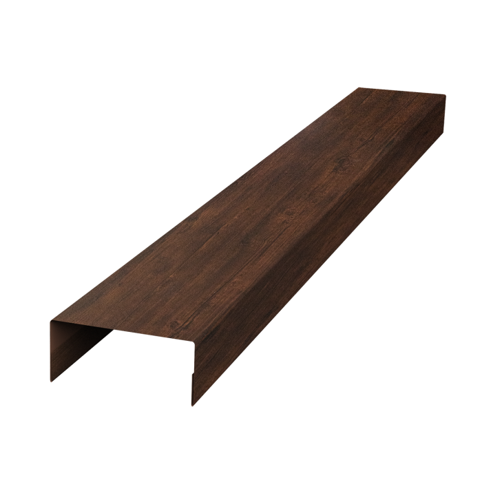 Крышка 45х20 жалюзи Texas 0,45 Print Premium Cherry Wood Dark FTC (3м)