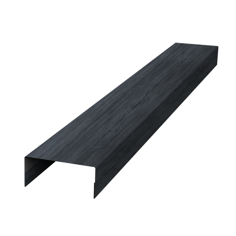 Крышка 45х20 жалюзи Texas 0,45 Print Premium Grey Wood TwinColor (2м)