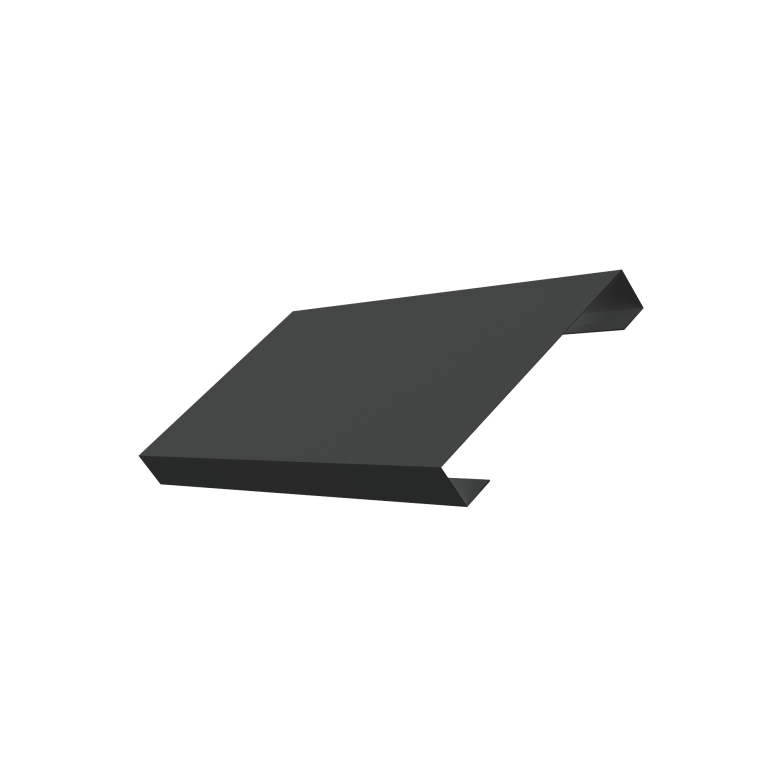 Ламель лицевая 125 забора жалюзи Texas 0,45 PE-Double RAL 7016 антрацитово-серый