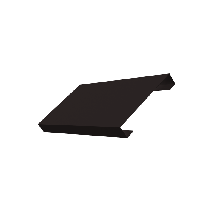 Ламель лицевая 125 забора жалюзи Texas 0,45 PE-Double RAL 9005 черный