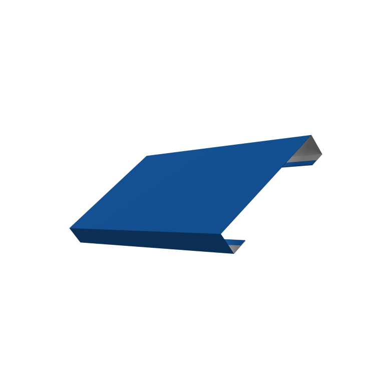 Ламель лицевая 125 забора жалюзи Texas 0,45 PE RAL 5005 сигнальный синий