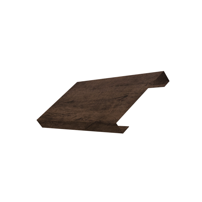 Ламель лицевая 125 забора жалюзи Texas 0,45 Print-Double Elite Antique Wood