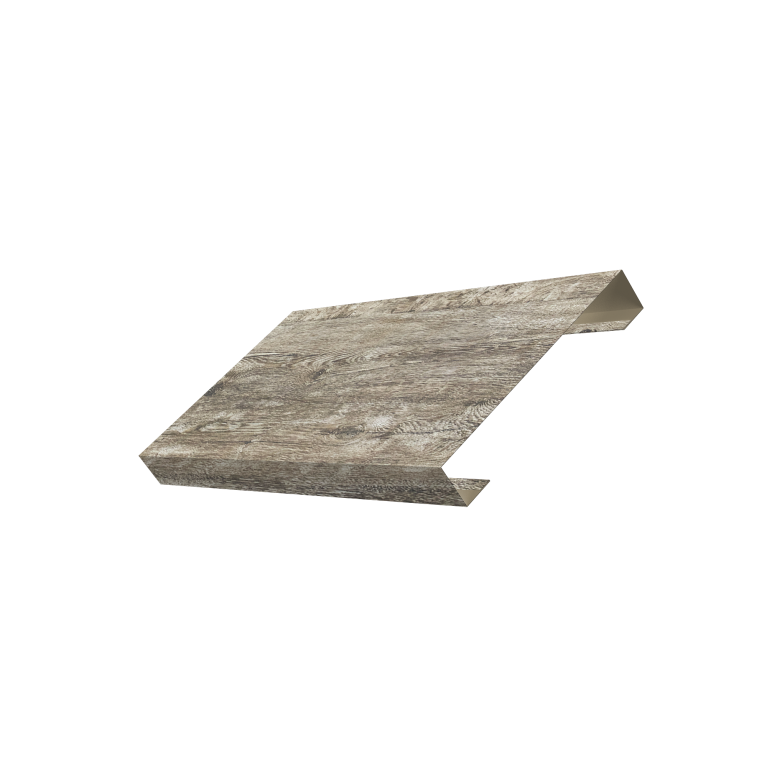 Ламель лицевая 125 забора жалюзи Texas 0,45 Print Elite Nordic Wood TwinColor