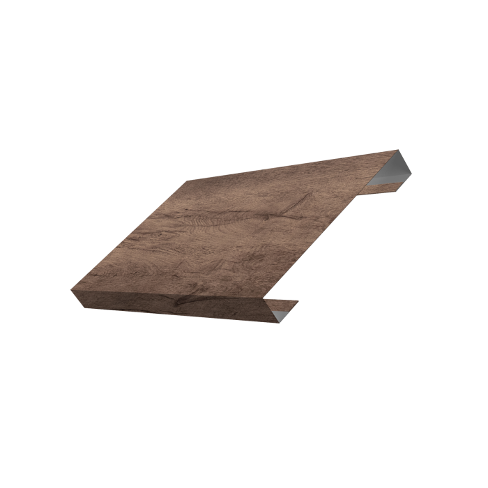 Ламель лицевая 150 забора жалюзи Texas 0,45 Print Premium Almond Wood Fresh