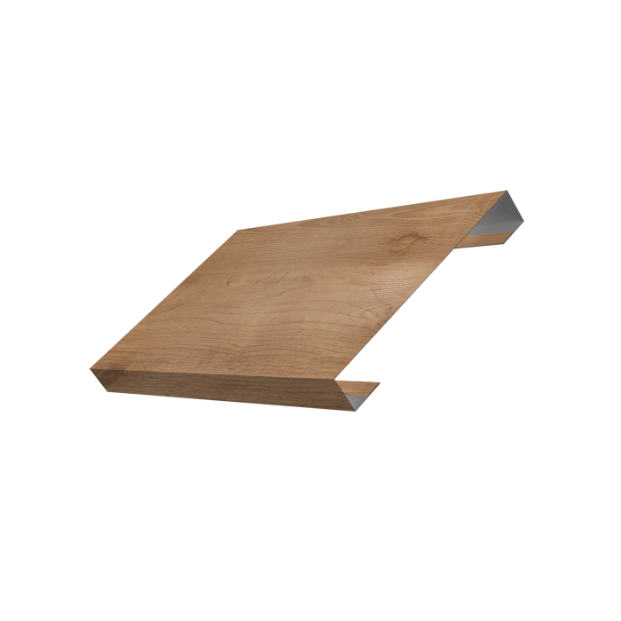 Ламель лицевая 150 забора жалюзи Texas 0,45 Print Premium Pine Wood Fresh