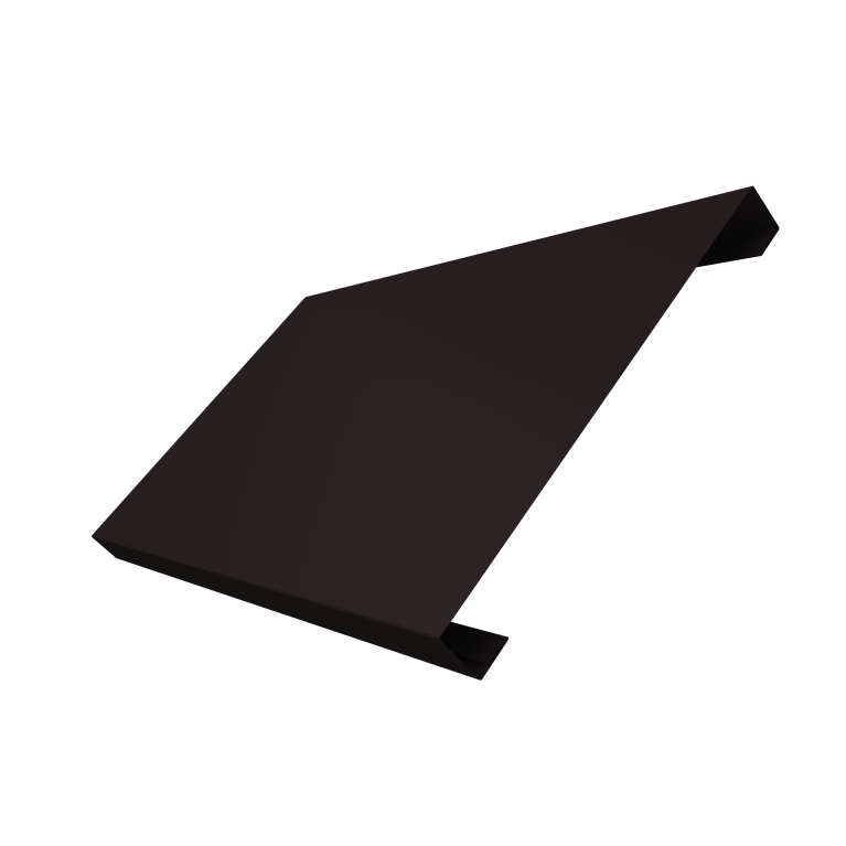 Ламель лицевая 200 забора жалюзи Texas 0,45 PE-Double RAL 9005 черный