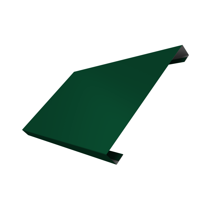 Ламель лицевая 200 забора жалюзи Texas 0,5 Satin RAL 6005 зеленый мох