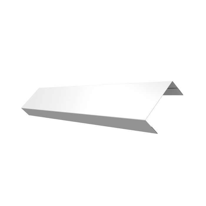 Ламель лицевая 50 забора жалюзи Texas 0,45 PE-Double RAL 9003 сигнальный белый