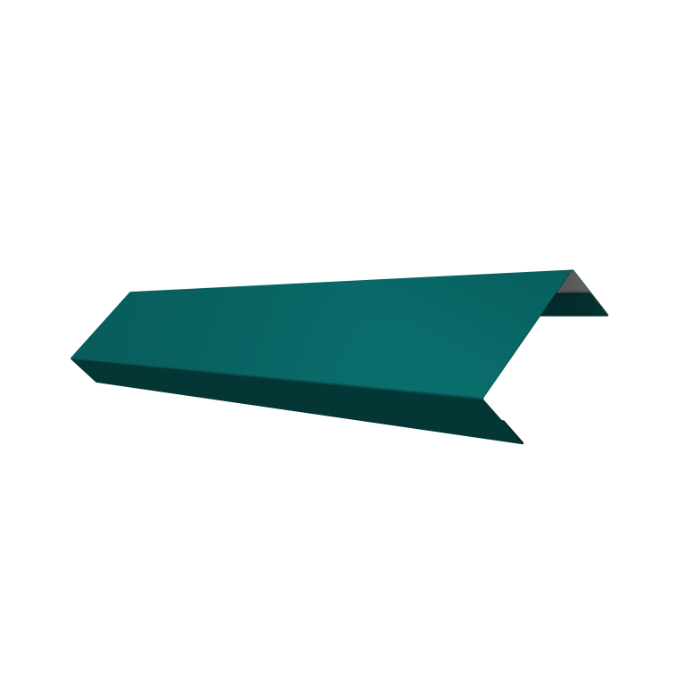 Ламель лицевая 50 забора жалюзи Texas 0,45 PE RAL 5021 водная синь