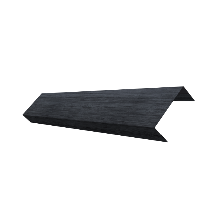 Ламель лицевая 50 забора жалюзи Texas 0,45 Print Premium Grey Wood TwinColor