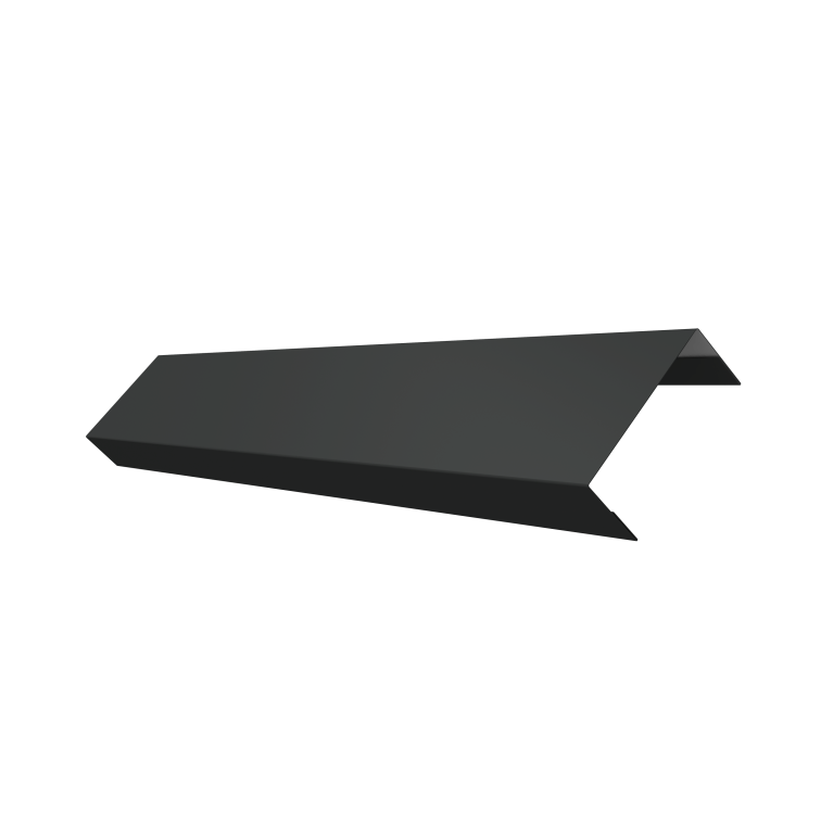 Ламель лицевая 50 забора жалюзи Texas 0,5 Drap TX RAL 7016 антрацитово-серый