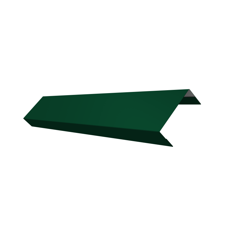 Ламель лицевая 50 забора жалюзи Texas 0,5 Satin RAL 6005 зеленый мох