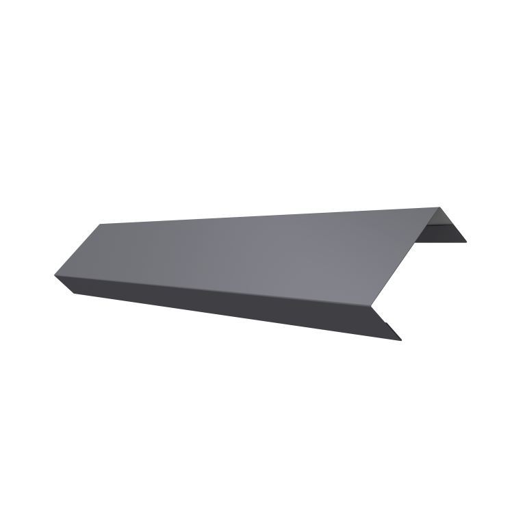 Ламель лицевая 50 забора жалюзи Texas 0,5 Satin RAL 7004 сигнальный серый