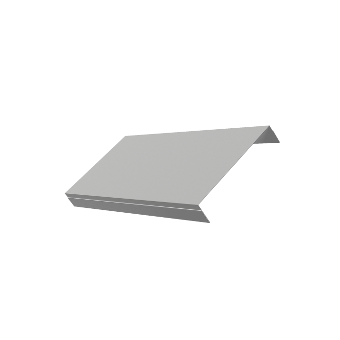Ламель обратная 150 забора жалюзи Texas 0,45 Drap TX RAL 7047 телегрей 4
