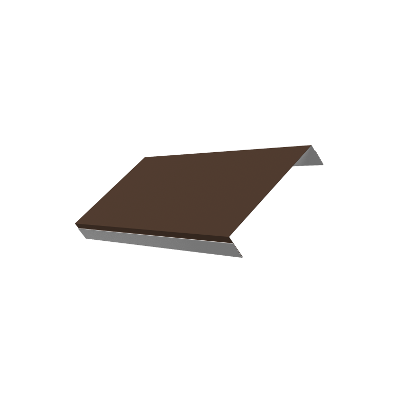 Ламель обратная 150 забора жалюзи Texas 0,45 Drap TX RAL 8017 шоколад