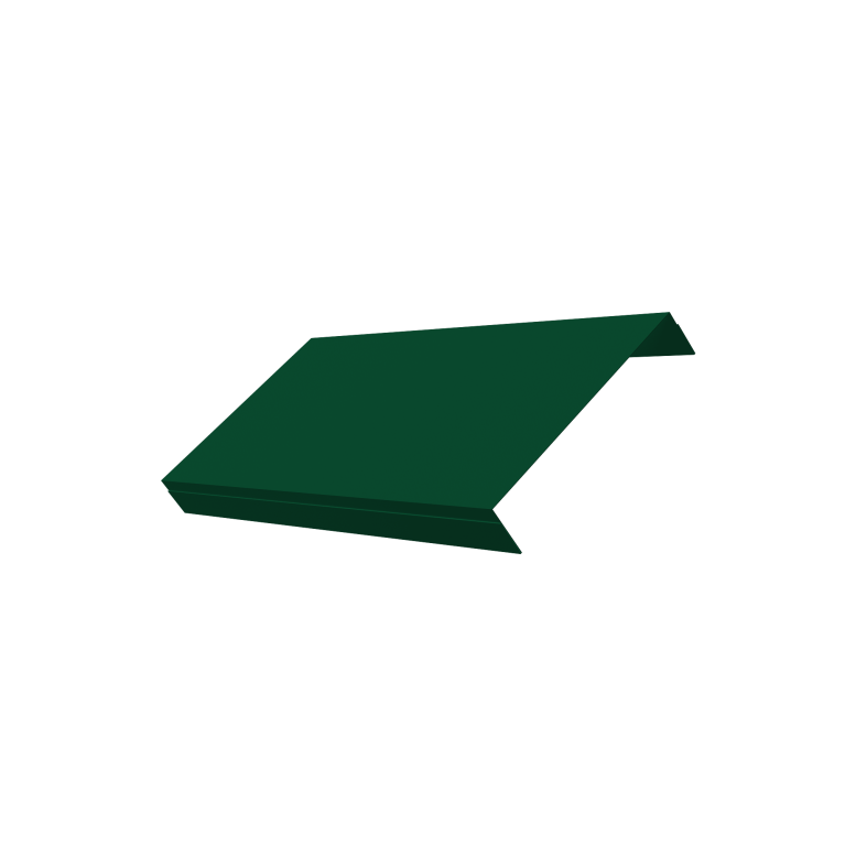 Ламель обратная 150 забора жалюзи Texas 0,45 PE-Double RAL 6005 зеленый мох