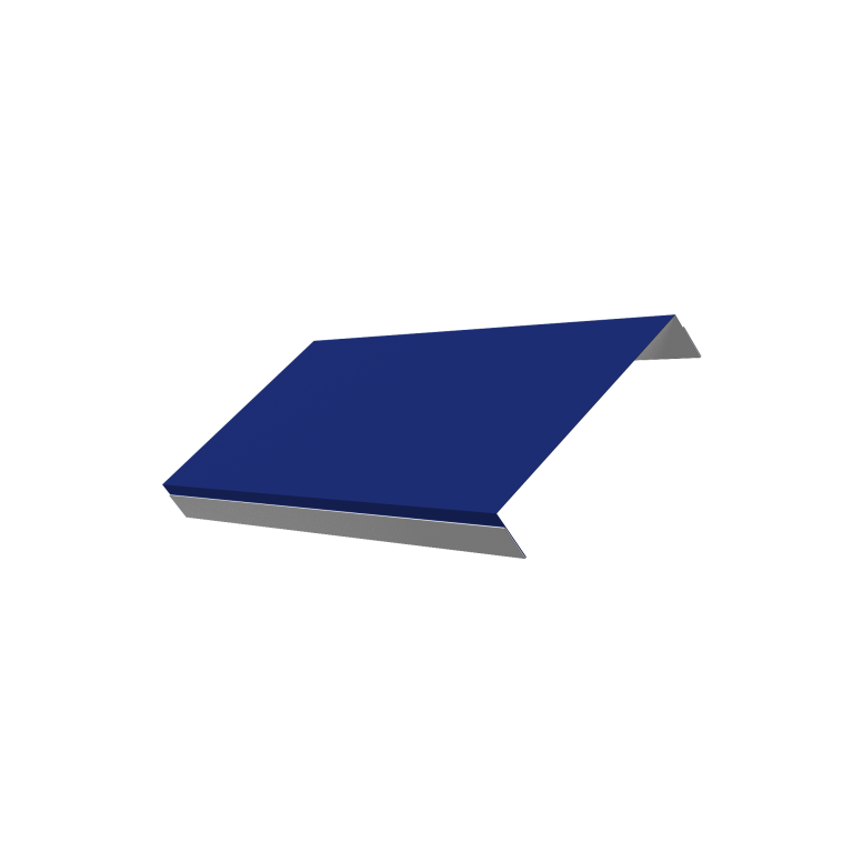 Ламель обратная 150 забора жалюзи Texas 0,45 PE RAL 5002 ультрамариново-синий