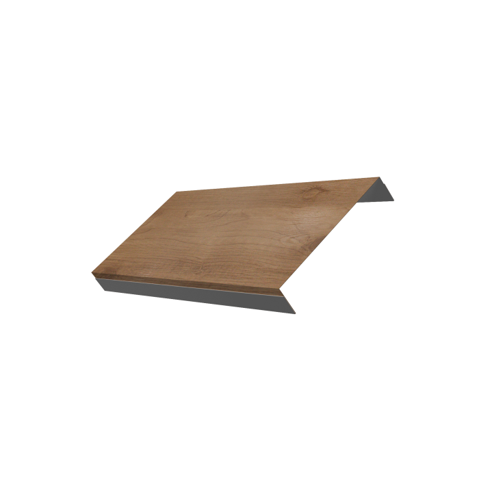 Ламель обратная 150 забора жалюзи Texas 0,45 Print Premium Pine Wood Fresh