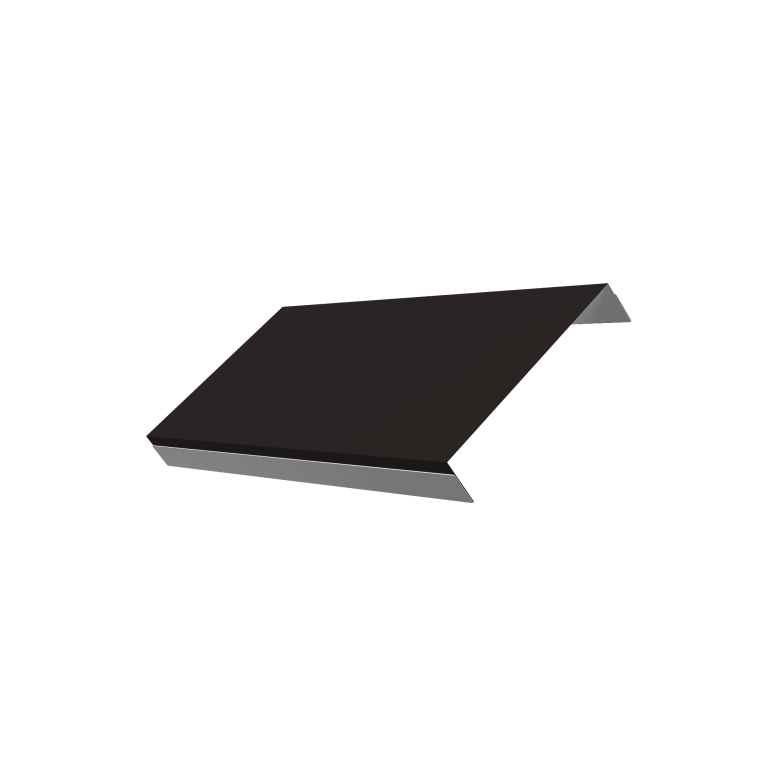 Ламель обратная 150 забора жалюзи Texas 0,5 Velur X RAL 9005 черный