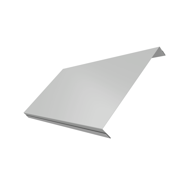 Ламель обратная 200 забора жалюзи Texas 0,45 Drap TX RAL 7047 телегрей 4