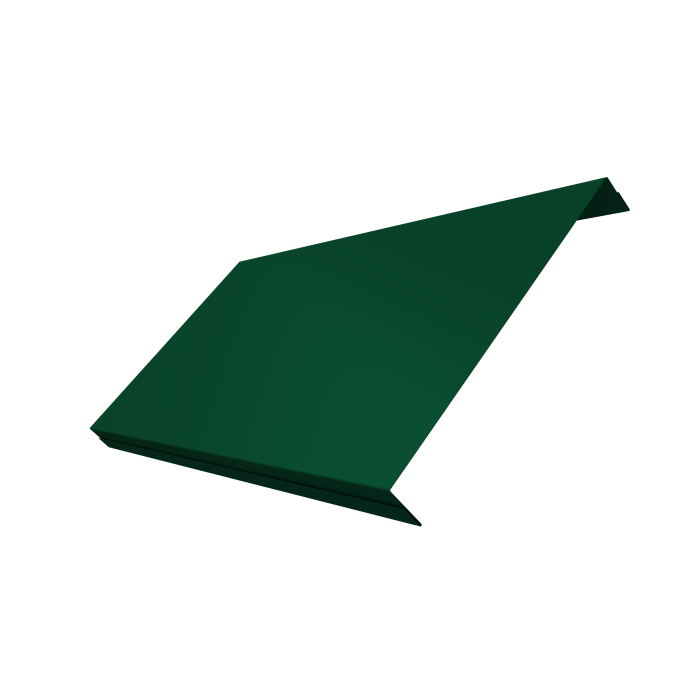 Ламель обратная 200 забора жалюзи Texas 0,45 PE-Double RAL 6005 зеленый мох