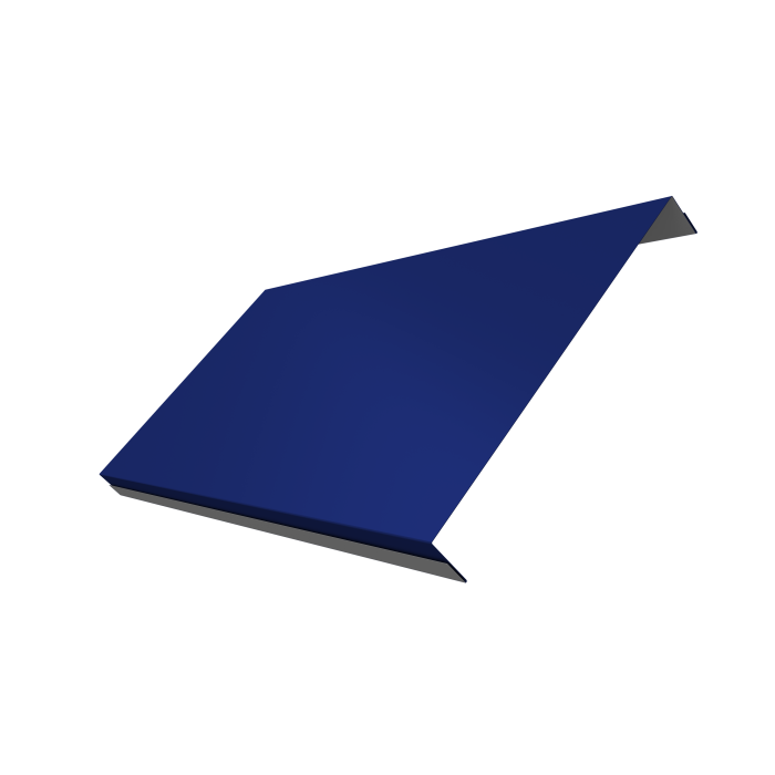 Ламель обратная 200 забора жалюзи Texas 0,45 PE RAL 5002 ультрамариново-синий