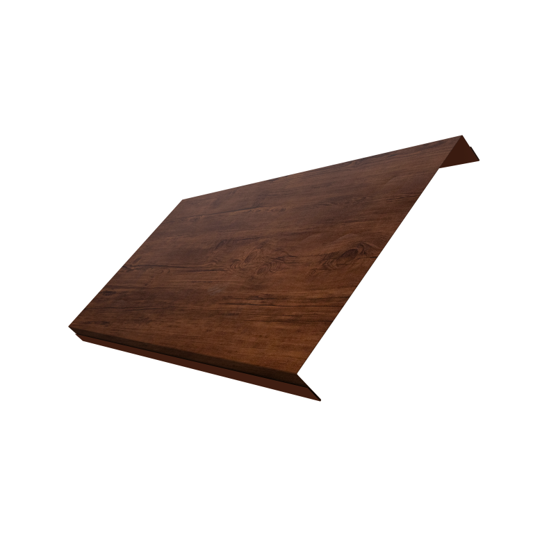 Ламель обратная 200 забора жалюзи Texas 0,45 Print Elite Cherry Wood TwinColor