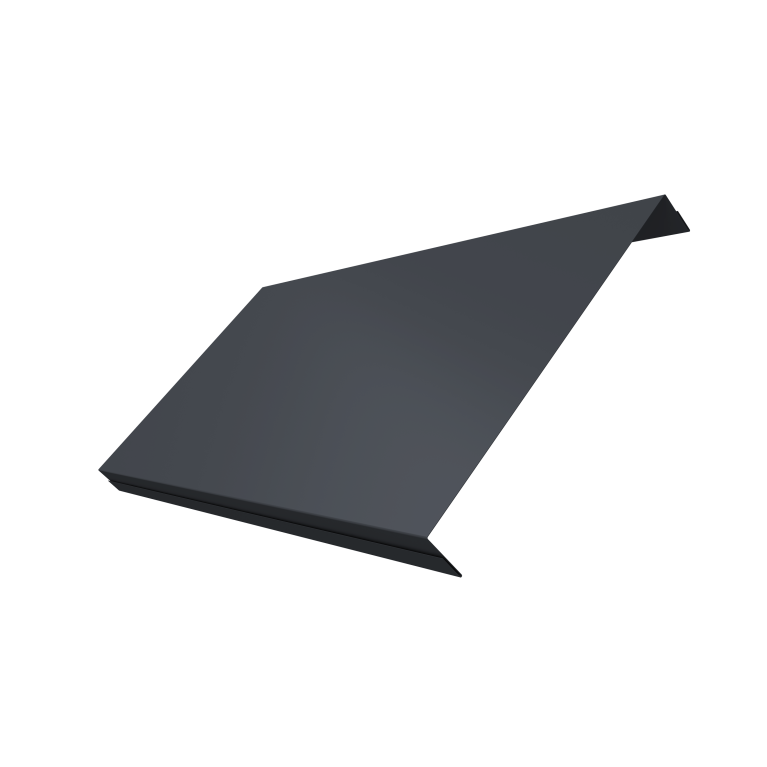 Ламель обратная 200 забора жалюзи Texas 0,5 Atlas X RAL 7024 мокрый асфальт