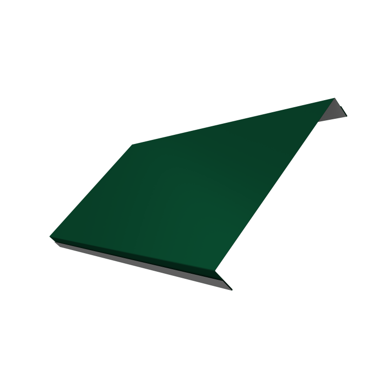 Ламель обратная 200 забора жалюзи Texas 0,5 Satin Matt RAL 6005 зеленый мох