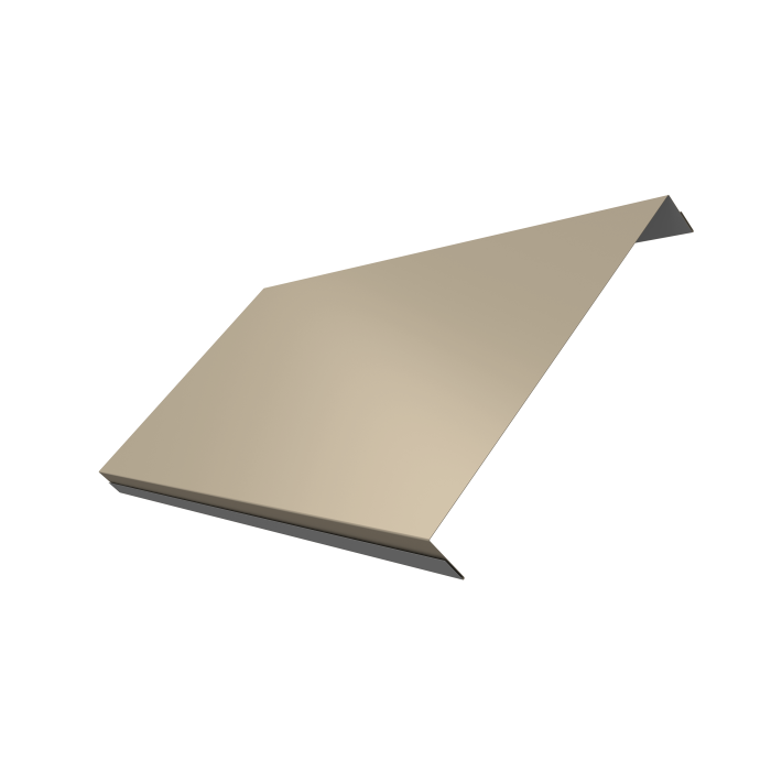 Ламель обратная 200 забора жалюзи Texas 0,5 Satin RAL 1015 светлая слоновая кость