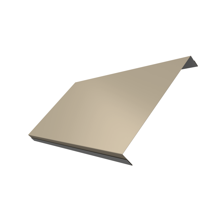 Ламель обратная 200 забора жалюзи Texas 0,5 Satin RAL 1015 светлая слоновая кость