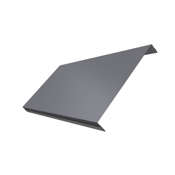 Ламель обратная 200 забора жалюзи Texas 0,5 Satin RAL 7004 сигнальный серый