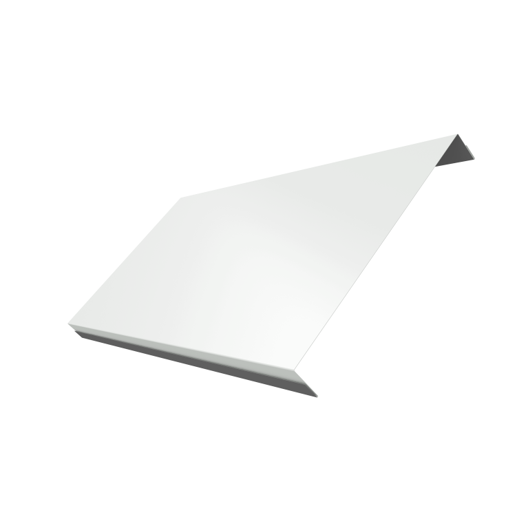 Ламель обратная 200 забора жалюзи Texas 0,5 Satin RAL 9003 сигнальный белый