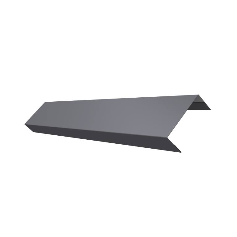 Ламель обратная 50 забора жалюзи Texas 0,45 Drap TX RAL 7004 сигнальный серый