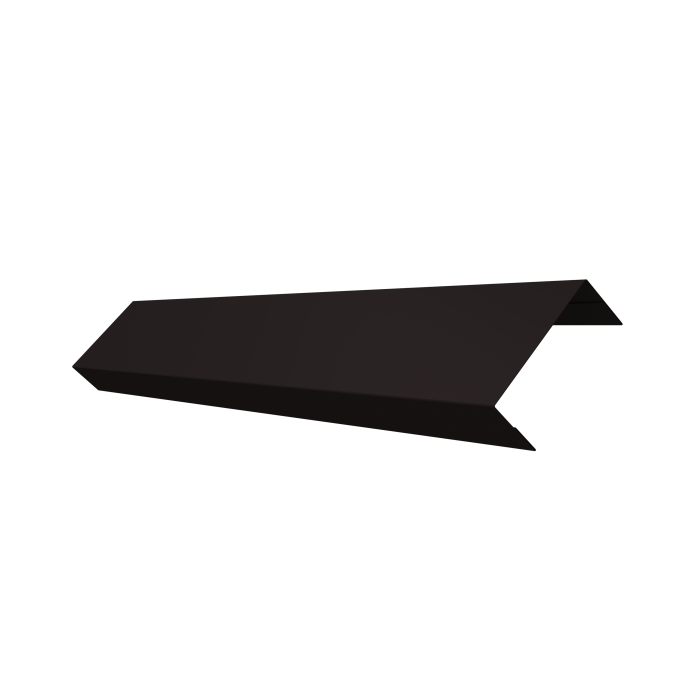 Ламель обратная 50 забора жалюзи Texas 0,45 PE-Double RAL 9005 черный