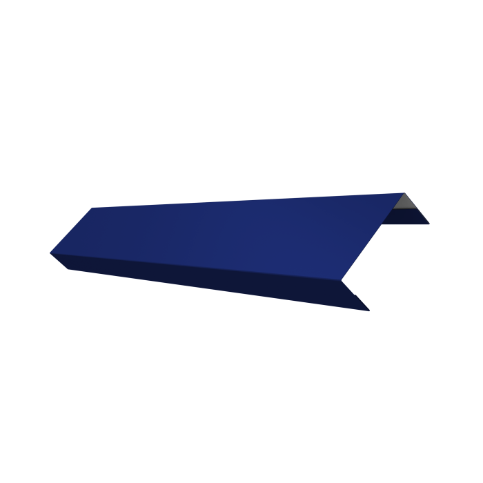 Ламель обратная 50 забора жалюзи Texas 0,45 PE RAL 5002 ультрамариново-синий