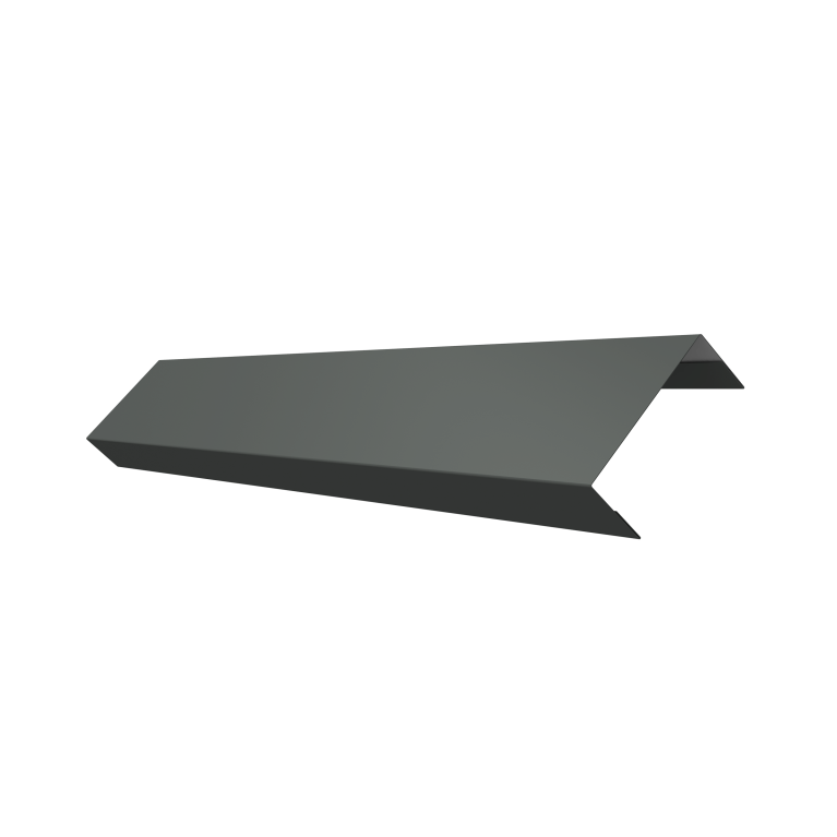 Ламель обратная 50 забора жалюзи Texas 0,45 PE RAL 7005 мышино-серый