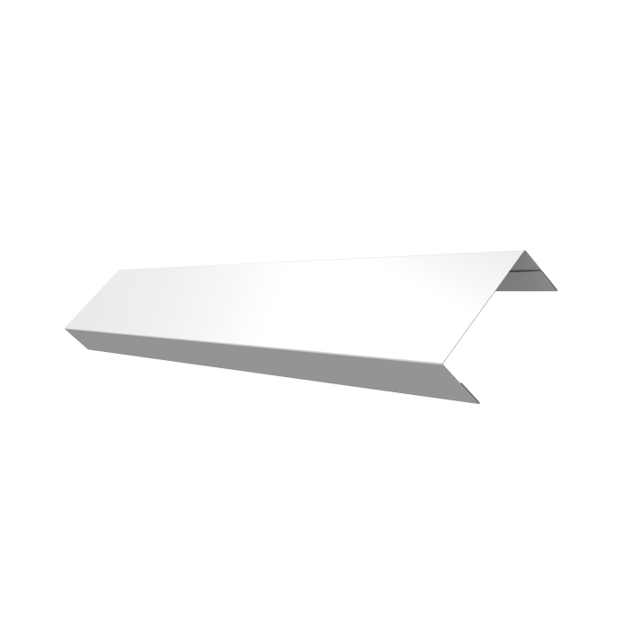 Ламель обратная 50 забора жалюзи Texas 0,45 PE RAL 9003 сигнальный белый