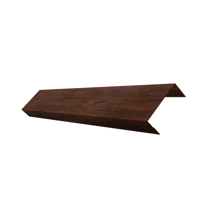 Ламель обратная 50 забора жалюзи Texas 0,45 Print-double Premium Cherry Wood Dark F