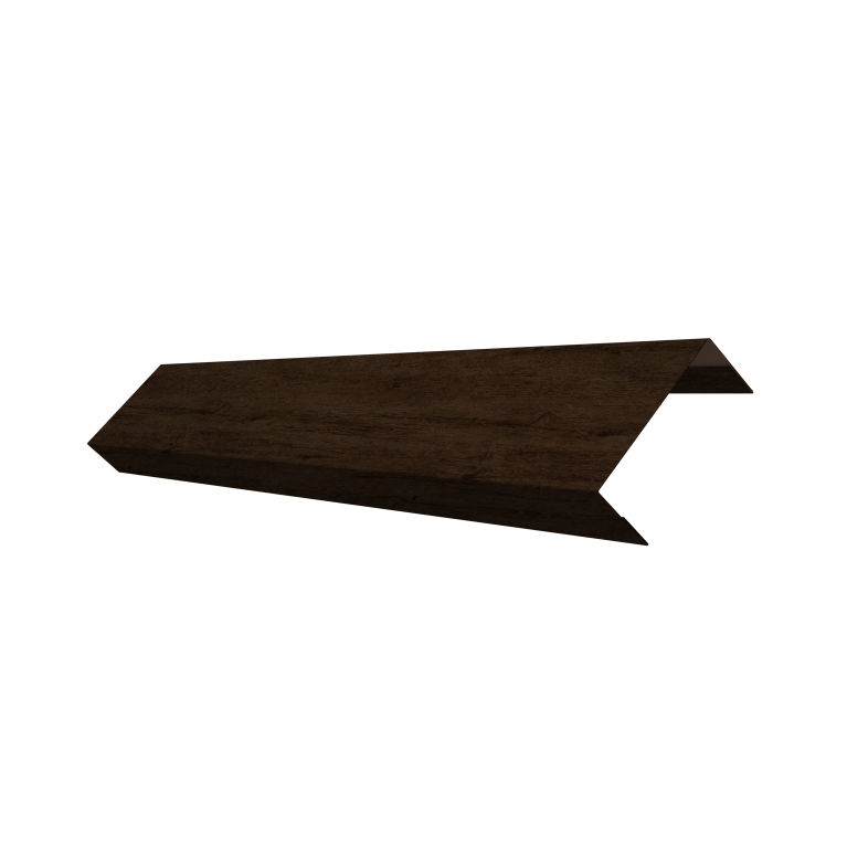 Ламель обратная 50 забора жалюзи Texas 0,45 Print Elite Antique Wood TwinColor