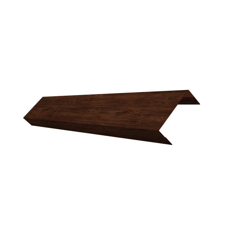 Ламель обратная 50 забора жалюзи Texas 0,45 Print Elite Cherry Wood TwinColor